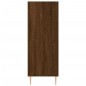 vidaXL Estantería madera de ingeniería roble marrón 69,5x32,5x90 cm vidaXL Estantería madera de ingeniería roble marrón 69,5x32,5x90 cm