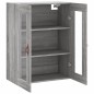 vidaXL Armario de pared gris Sonoma 69,5x34x90 cm vidaXL Armario de pared gris Sonoma 69,5x34x90 cm