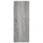 vidaXL Armario de pared gris Sonoma 69,5x34x90 cm vidaXL Armario de pared gris Sonoma 69,5x34x90 cm