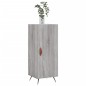 vidaXL Aparador madera de ingeniería gris Sonoma 34,5x34x90 cm vidaXL Aparador madera de ingeniería gris Sonoma 34,5x34x90 cm