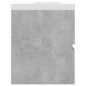 vidaXL Mueble con lavabo madera de ingeniería gris hormigón vidaXL Mueble con lavabo madera de ingeniería gris hormigón