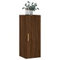 vidaXL Armario de pared marrón roble 34,5x34x90 cm vidaXL Armario de pared marrón roble 34,5x34x90 cm