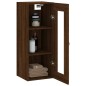 vidaXL Armario de pared marrón roble 34,5x34x90 cm vidaXL Armario de pared marrón roble 34,5x34x90 cm