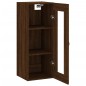 vidaXL Armario de pared marrón roble 34,5x34x90 cm vidaXL Armario de pared marrón roble 34,5x34x90 cm