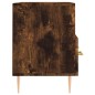 vidaXL Mueble para TV madera contrachapada roble ahumado 80x36x50 cm vidaXL Mueble para TV madera contrachapada roble ahumado 80x36x50 cm