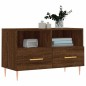 vidaXL Mueble para TV madera contrachapada roble marrón 80x36x50 cm