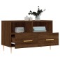 vidaXL Mueble para TV madera contrachapada roble marrón 80x36x50 cm