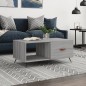 vidaXL Mesa de centro madera contrachapada gris Sonoma 90x50x40 cm vidaXL Mesa de centro madera contrachapada gris Sonoma 90x50x40 cm
