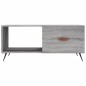 vidaXL Mesa de centro madera contrachapada gris Sonoma 90x50x40 cm vidaXL Mesa de centro madera contrachapada gris Sonoma 90x50x40 cm