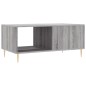 vidaXL Mesa de centro madera contrachapada gris Sonoma 90x50x40 cm vidaXL Mesa de centro madera contrachapada gris Sonoma 90x50x40 cm