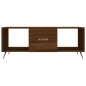 vidaXL Mesa de centro madera contrachapada roble marrón 102x50x40 cm