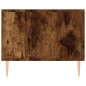 vidaXL Mesa de centro madera contrachapada roble ahumado 102x50x40 cm vidaXL Mesa de centro madera contrachapada roble ahumado 102x50x40 cm