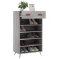 vidaXL Zapatero madera de ingeniería gris Sonoma 60x35x105 cm vidaXL Zapatero madera de ingeniería gris Sonoma 60x35x105 cm