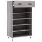 vidaXL Zapatero madera de ingeniería gris Sonoma 60x35x105 cm vidaXL Zapatero madera de ingeniería gris Sonoma 60x35x105 cm