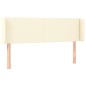 vidaXL Cabecero de cuero sintético color crema 147x16x78/88 cm vidaXL Cabecero de cuero sintético color crema 147x16x78/88 cm