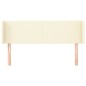 vidaXL Cabecero de cuero sintético color crema 147x16x78/88 cm vidaXL Cabecero de cuero sintético color crema 147x16x78/88 cm