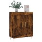 vidaXL Aparador de madera de ingeniería roble ahumado 69,5x34x90 cm vidaXL Aparador de madera de ingeniería roble ahumado 69,5x34x90 cm