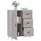 vidaXL Aparador de madera de ingeniería gris Sonoma 69,5x34x90 cm