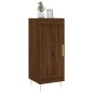 vidaXL Aparador madera de ingeniería marrón roble 34,5x34x90 cm vidaXL Aparador madera de ingeniería marrón roble 34,5x34x90 cm