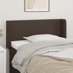 vidaXL Cabecero de cuero sintético marrón 83x16x78/88 cm