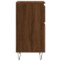 vidaXL Aparador madera de ingeniería marrón roble 40x35x70 cm vidaXL Aparador madera de ingeniería marrón roble 40x35x70 cm