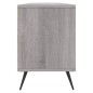 vidaXL Mueble para TV madera contrachapada gris Sonoma 150x30x44,5 cm