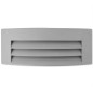 vidaXL Lámpara de pared de exterior de aluminio gris vidaXL Lámpara de pared de exterior de aluminio gris