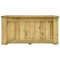 vidaXL Arriate de madera de pino impregnada 100x50x50 cm vidaXL Arriate de madera de pino impregnada 100x50x50 cm