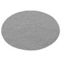 vidaXL Césped artificial con tacos redondo gris Ø170 cm vidaXL Césped artificial con tacos redondo gris Ø170 cm