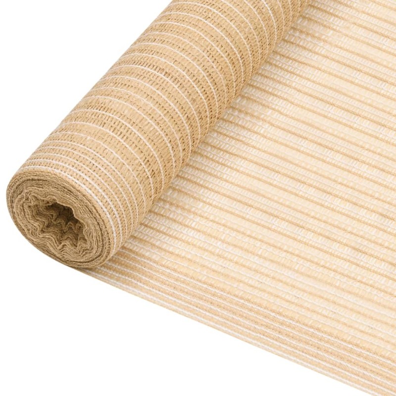vidaXL Red de privacidad HDPE beige 2x50 m 150 g/m² vidaXL Red de privacidad HDPE beige 2x50 m 150 g/m²