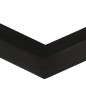 vidaXL Mesa auxiliar forma de U madera maciza reciclada 45x30x61 cm vidaXL Mesa auxiliar forma de U madera maciza reciclada 45x30x61 cm