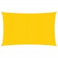 vidaXL Toldo de vela HDPE amarillo 160 g/m² 2x4 m vidaXL Toldo de vela HDPE amarillo 160 g/m² 2x4 m