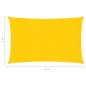 vidaXL Toldo de vela HDPE amarillo 160 g/m² 2x4 m vidaXL Toldo de vela HDPE amarillo 160 g/m² 2x4 m