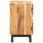 vidaXL Mesita de noche de madera maciza de acacia 40x30x51 cm vidaXL Mesita de noche de madera maciza de acacia 40x30x51 cm