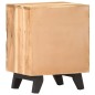 vidaXL Mesita de noche de madera maciza de acacia 40x30x51 cm vidaXL Mesita de noche de madera maciza de acacia 40x30x51 cm