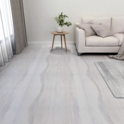 vidaXL Lamas para suelo autoadhesivas 55 piezas PVC 5,11 m² gris claro