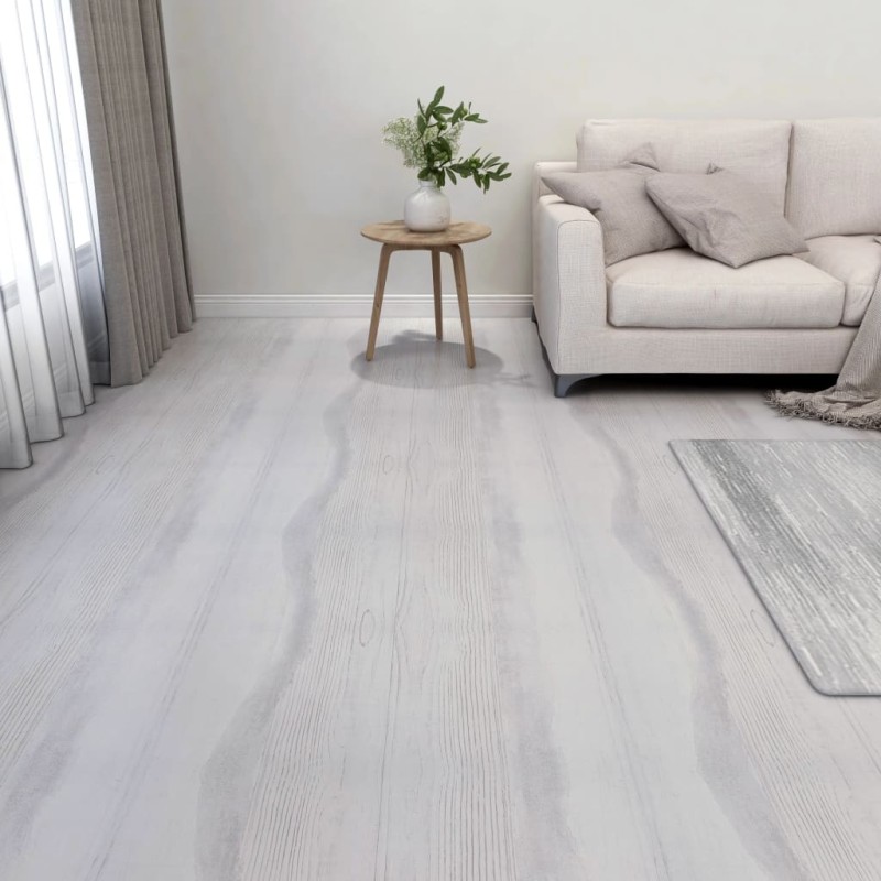 vidaXL Lamas para suelo autoadhesivas 55 piezas PVC 5,11 m² gris claro vidaXL Lamas para suelo autoadhesivas 55 piezas PVC 5,11 m² gris claro