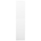 vidaXL Armario de oficina de acero blanco 90x40x180 cm vidaXL Armario de oficina de acero blanco 90x40x180 cm