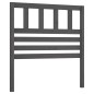 vidaXL Cabecero de cama madera maciza de pino gris 81x4x100 cm vidaXL Cabecero de cama madera maciza de pino gris 81x4x100 cm