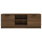 vidaXL Mueble de TV madera contrachapada marrón roble 102x35x36,5 cm vidaXL Mueble de TV madera contrachapada marrón roble 102x35x36,5 cm