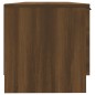 vidaXL Mueble de TV madera contrachapada marrón roble 102x35x36,5 cm vidaXL Mueble de TV madera contrachapada marrón roble 102x35x36,5 cm