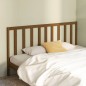 vidaXL Cabecero de cama madera maciza de pino marrón miel 206x4x100 cm vidaXL Cabecero de cama madera maciza de pino marrón miel 206x4x100 cm