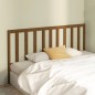vidaXL Cabecero de cama madera maciza de pino marrón miel 206x4x100 cm vidaXL Cabecero de cama madera maciza de pino marrón miel 206x4x100 cm