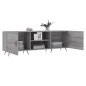 vidaXL Mueble para TV madera de ingeniería gris Sonoma 150x30x50 cm vidaXL Mueble para TV madera de ingeniería gris Sonoma 150x30x50 cm