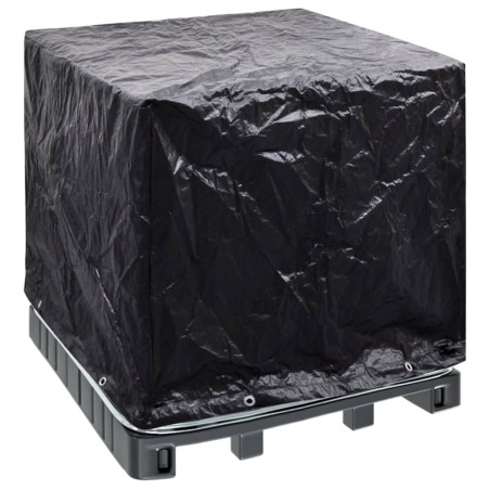 vidaXL Cubierta depósito de agua IBC 8 ojales 116x100x120 cm