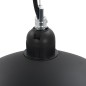 vidaXL Lámparas de techo 2 uds semiesféricas negro y dorado 40 cm E27 vidaXL Lámparas de techo 2 uds semiesféricas negro y dorado 40 cm E27