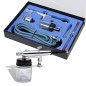 vidaXL Ser de aerógrafo con jarra de vidrio boquillas 0,2 /0,3/0,5 mm vidaXL Ser de aerógrafo con jarra de vidrio boquillas 0,2 /0,3/0,5 mm