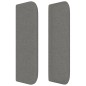 vidaXL Cabecero de tela gris oscuro 103x16x78/88 cm vidaXL Cabecero de tela gris oscuro 103x16x78/88 cm