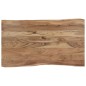 vidaXL Mesa de comedor de madera maciza de acacia 140x80x76 cm vidaXL Mesa de comedor de madera maciza de acacia 140x80x76 cm