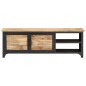 vidaXL Mueble para TV 120x30x40 cm madera maciza de mango vidaXL Mueble para TV 120x30x40 cm madera maciza de mango